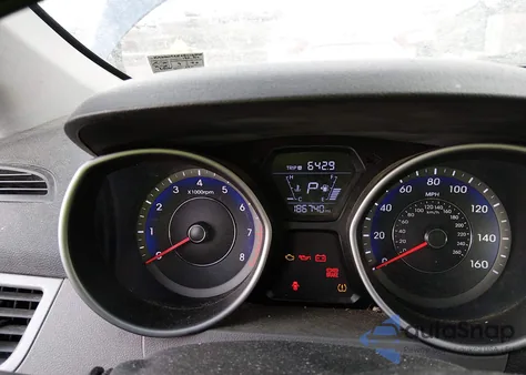 2014 Hyundai Elantra Limited из США, поврежденный, VIN KMHDH4AE4EU165525